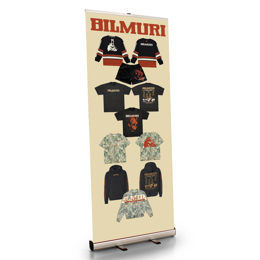 artist music merch display