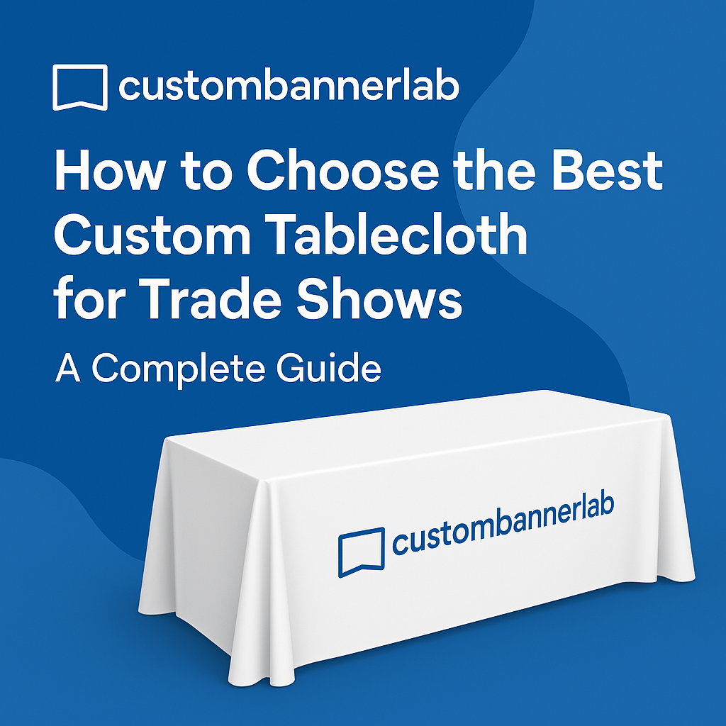 custom tablecloth with logo